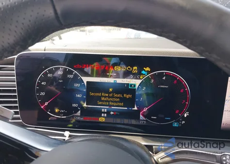 2025 Mercedes-Benz Gls 450 4Matic из США, поврежденный, VIN 4JGFF5KE8SB342765